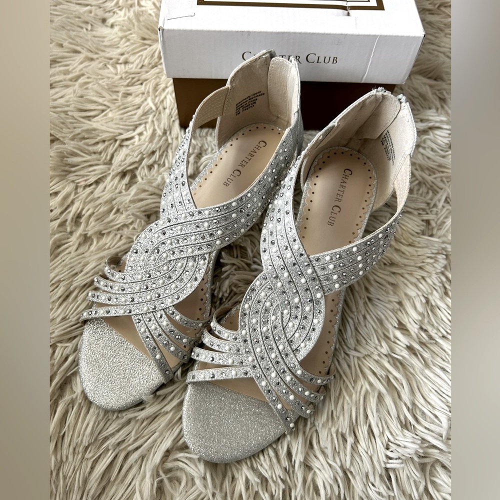 Charter Club Ginifur wedge sandal size 7 and 7.5